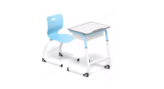 EVERPRETTY Furniture's Double Fixed Desk Guide for Student Friendship